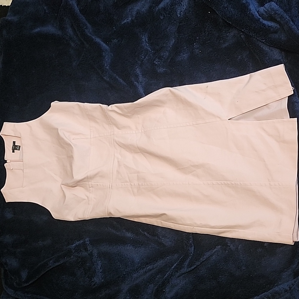 The Petite Seamed Square Neck Sheath Dress in Stretch